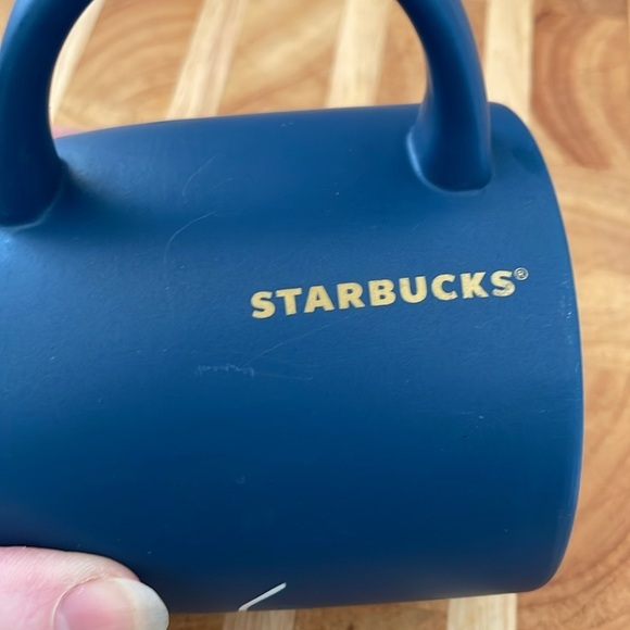 Starbucks | 2016 | Anniversary Edition | Blue/Gold | Ceramic | Collectible Mug - Picture 8 of 9